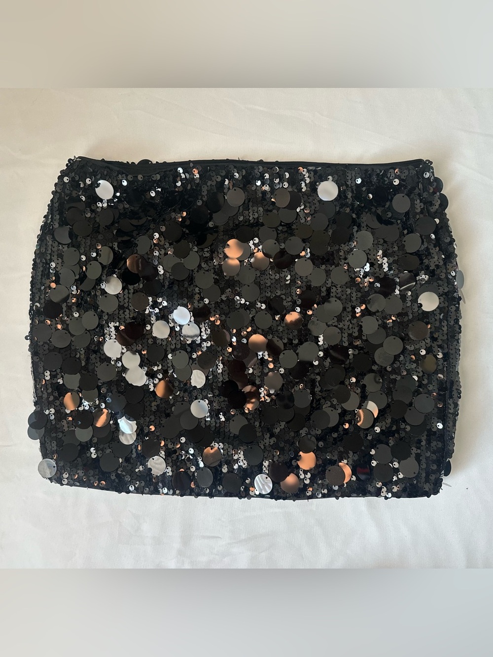 Princess Polly Black Sequin Mini Skirt